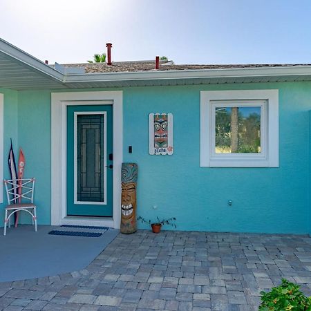 Dog Friendly Home Wprivate Fenced Yard, Garage & Fire Pit Steps To The Beach! New Smyrna Beach Exterior photo