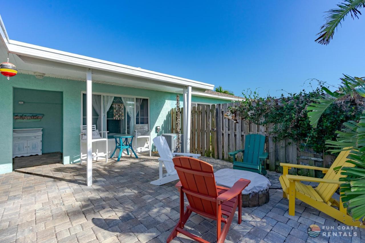 Dog Friendly Home Wprivate Fenced Yard, Garage & Fire Pit Steps To The Beach! New Smyrna Beach Exterior photo