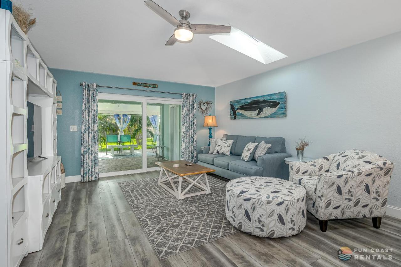Dog Friendly Home Wprivate Fenced Yard, Garage & Fire Pit Steps To The Beach! New Smyrna Beach Exterior photo