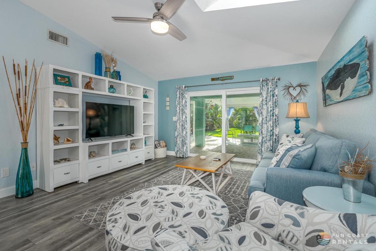 Dog Friendly Home Wprivate Fenced Yard, Garage & Fire Pit Steps To The Beach! New Smyrna Beach Exterior photo
