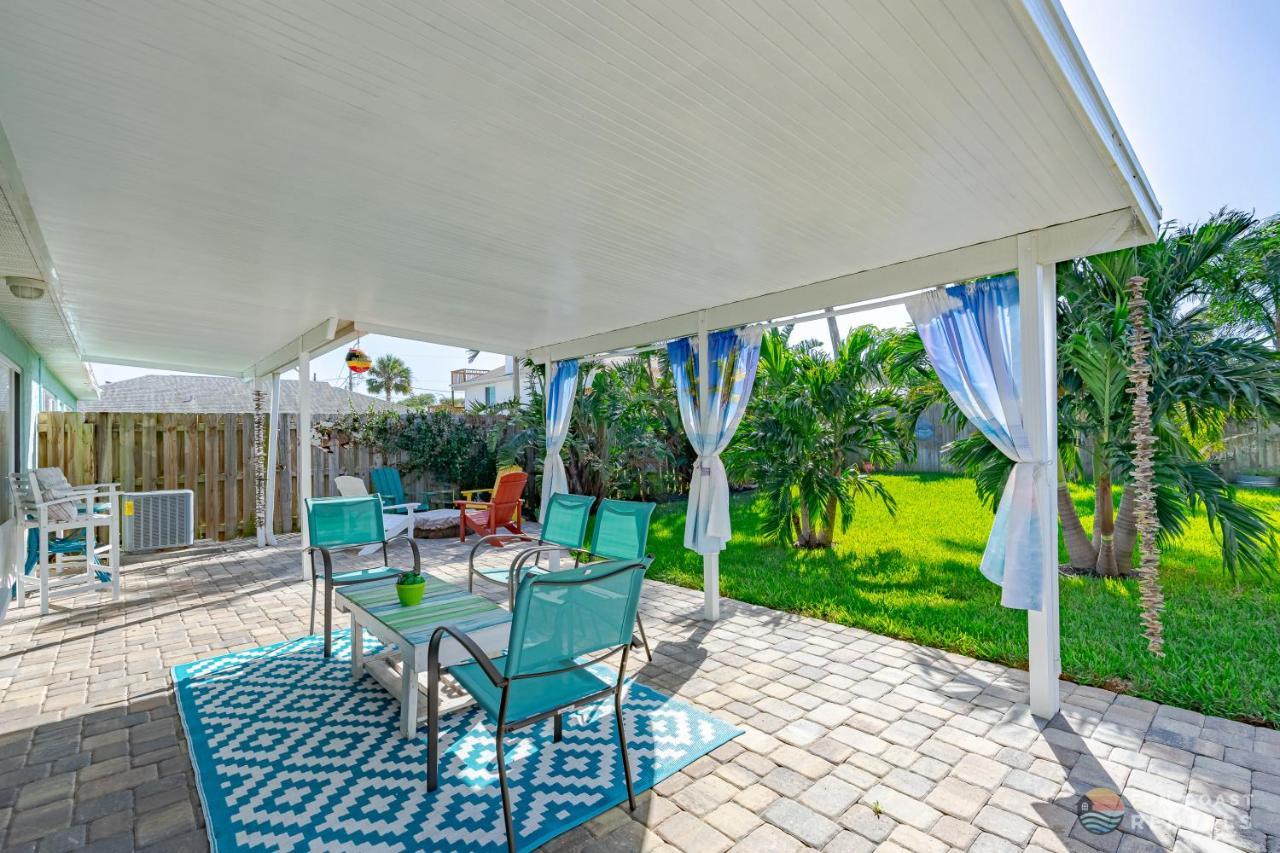 Dog Friendly Home Wprivate Fenced Yard, Garage & Fire Pit Steps To The Beach! New Smyrna Beach Exterior photo