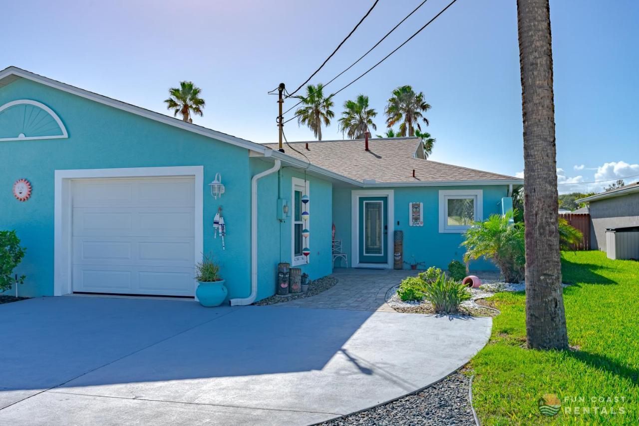Dog Friendly Home Wprivate Fenced Yard, Garage & Fire Pit Steps To The Beach! New Smyrna Beach Exterior photo
