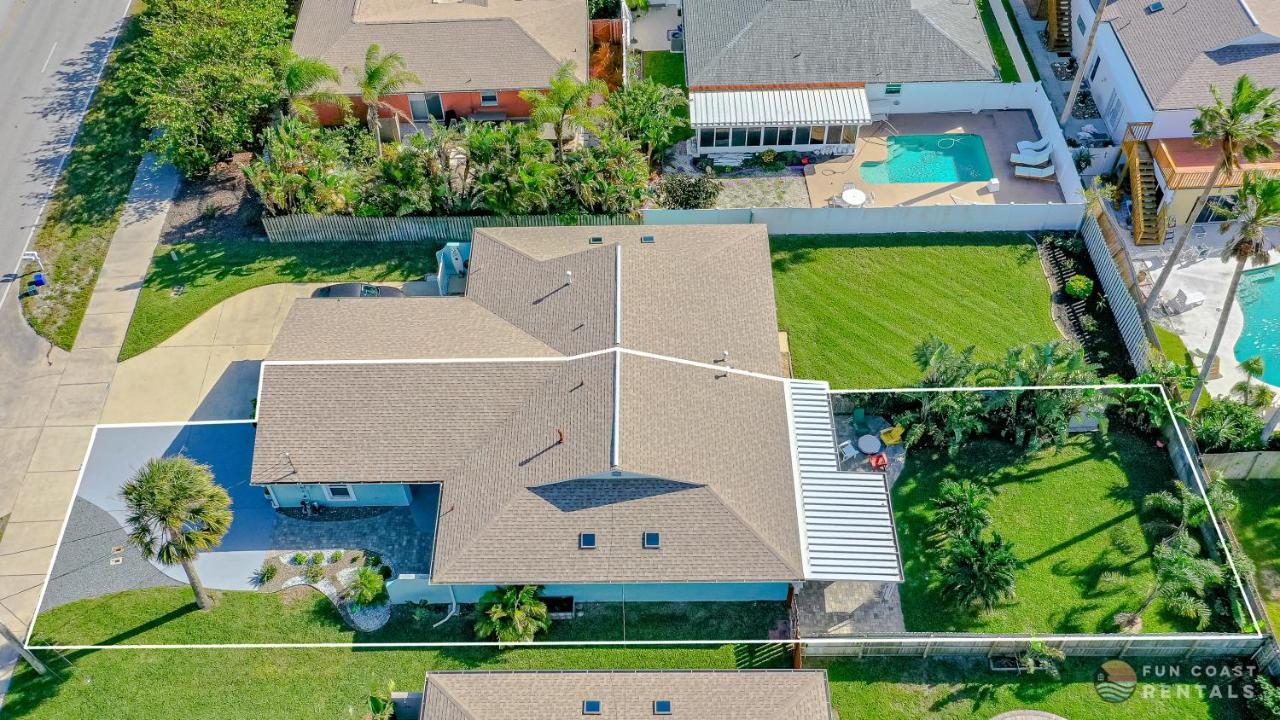 Dog Friendly Home Wprivate Fenced Yard, Garage & Fire Pit Steps To The Beach! New Smyrna Beach Exterior photo