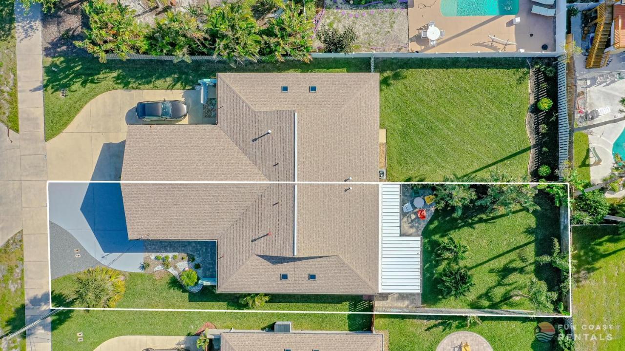 Dog Friendly Home Wprivate Fenced Yard, Garage & Fire Pit Steps To The Beach! New Smyrna Beach Exterior photo