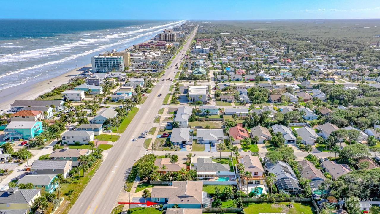 Dog Friendly Home Wprivate Fenced Yard, Garage & Fire Pit Steps To The Beach! New Smyrna Beach Exterior photo