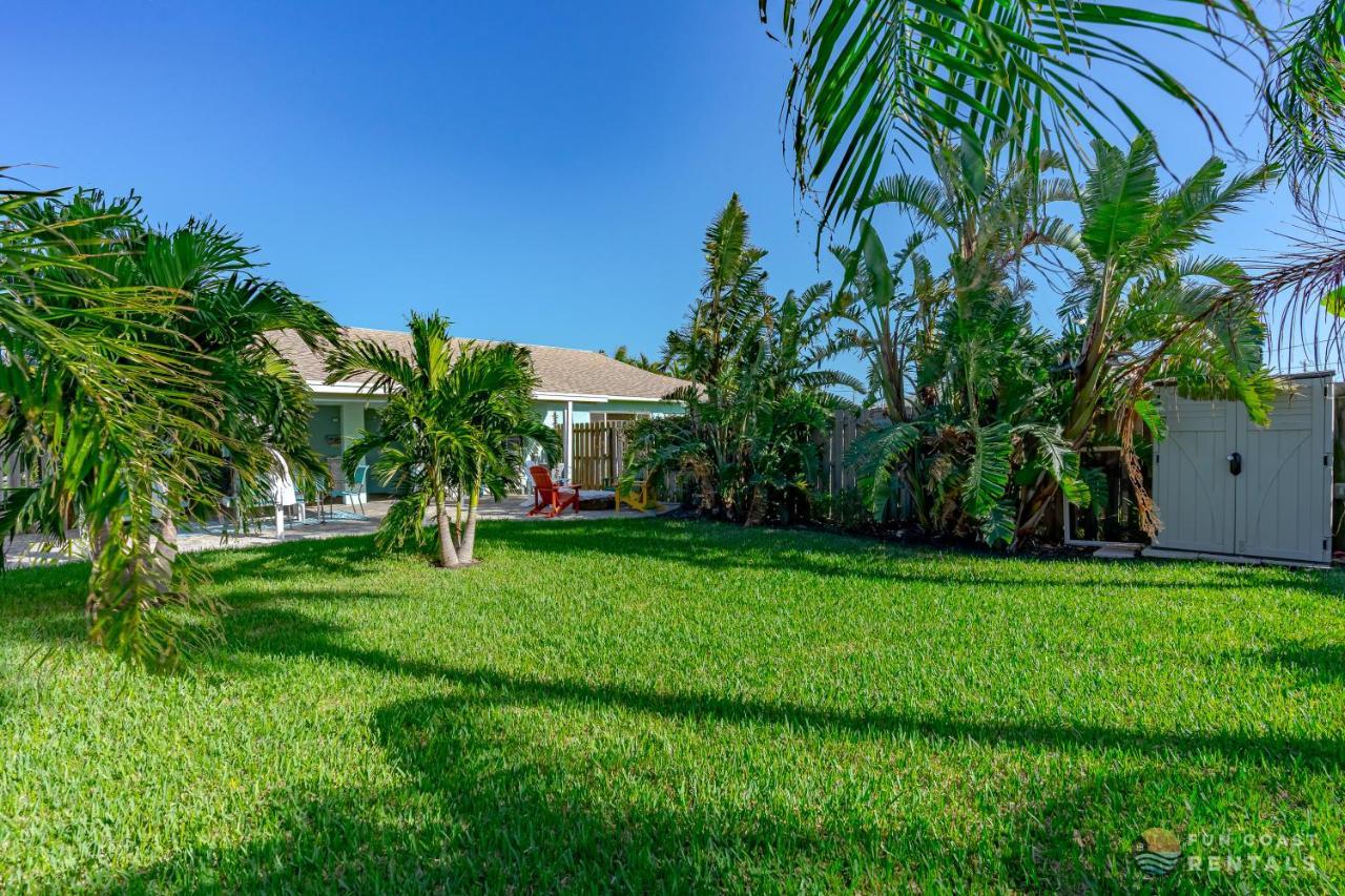 Dog Friendly Home Wprivate Fenced Yard, Garage & Fire Pit Steps To The Beach! New Smyrna Beach Exterior photo