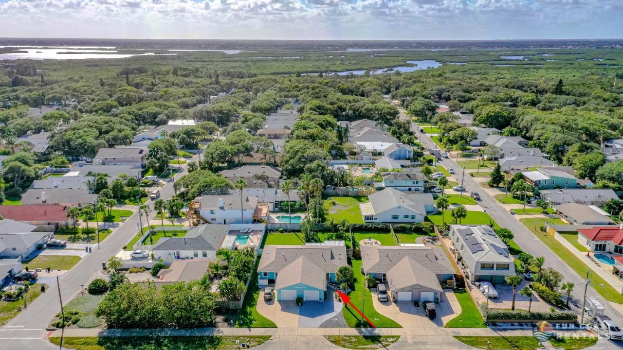 Dog Friendly Home Wprivate Fenced Yard, Garage & Fire Pit Steps To The Beach! New Smyrna Beach Exterior photo