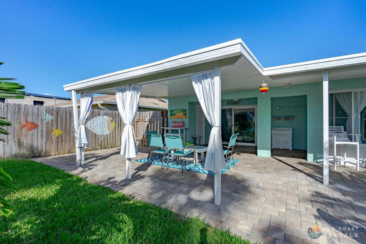 Dog Friendly Home Wprivate Fenced Yard, Garage & Fire Pit Steps To The Beach! New Smyrna Beach Exterior photo